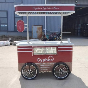 OEM קיוסק גלידה חטיף טאקו BBQ נקניקיות עגלת ג'לאטו הקפאה מזון נגרר משאית מזון ניידת - Product Image 5