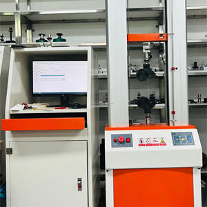 Độ chính xác cao 0.5 lớp 2kn max tải <span class=keywords><strong>PC</strong></span> điều khiển frt sợi phổ kiểm tra độ bền kéo máy - Product Image 3