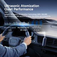 Diffuseur d'huiles essentielles sans eau pour voiture SCENTA OEM avec logo personnalisé, diffuseur ultrasonique électrique pour voiture, 5 ml, à clipser