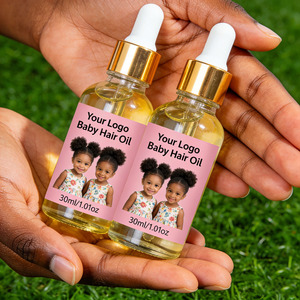 Aceite capilar orgánico para niñas, tratamiento nutritivo natural para el cuero cabelludo, fortalece y previene la caída del cabello. - Product Image 3