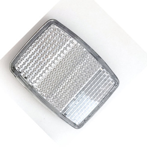 Bicycle Rear Reflectors Front And Rear Light Set Easy Installation Plastic Resin Handlebar Seat <b>Frame</b> <b>Mount</b> - Product Image 3