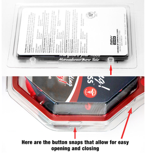 使い捨てPVC折りたたみ式プラスチッククラムシェル型玩具用真空バケットブリスター包装ポータブルPETクラムシェル包装 - Product Image 5