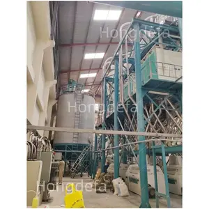 Automatic 150T/24H Maize Flour Grinding Milling Machine With High Quality