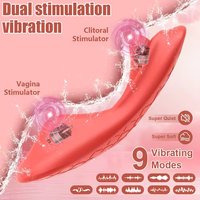 Vibrateur portable à commande par application, 9 fréquences, stimulateur clitoridien, étanche IPX7, chargement magnétique, silencieux, rechargeable, en silicone