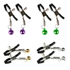 Caja Personalizada Gratis - Clip para Pezón en Forma de Corazón, Sexy, Ajustable, con Pequeña Campana, Productos para Adultos, Fetiche, Coqueteo, Estimulación de Senos - Product Image 6