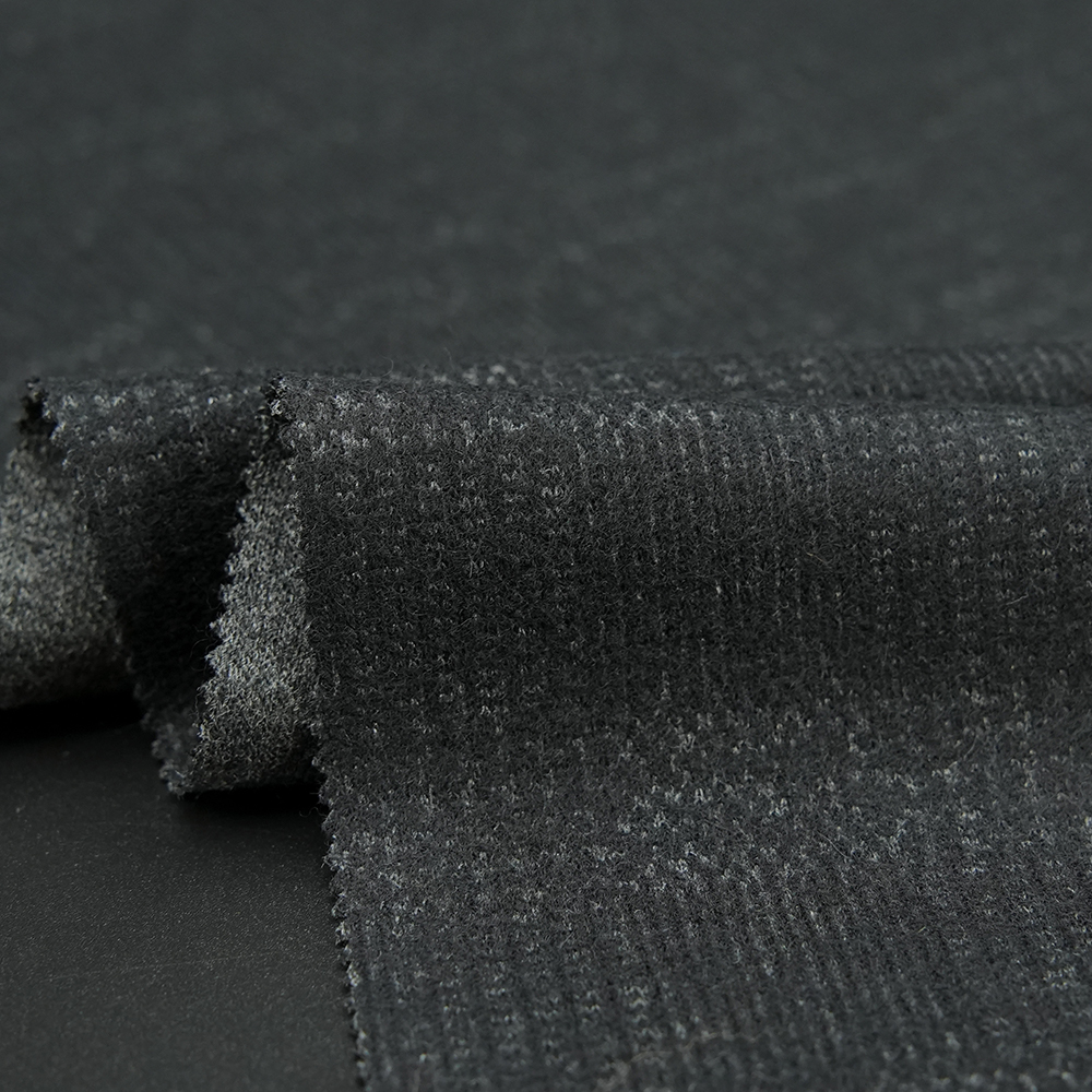 Двухсторонняя жаккардовая Мериносовая шерстяная ткань 35% Вт 40% C 21% V 4% N для модной одежды, куртки, повседневного костюма