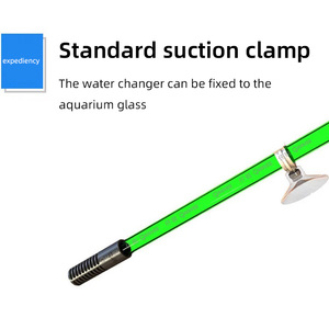 Qanvee <span class=keywords><strong>Fish</strong></span> <span class=keywords><strong>Tank</strong></span> Water Changer Aquarium Sifon Grind Reinigingstool Voor Aquarium Schoonmaken Grind En Zand - Product Image 4