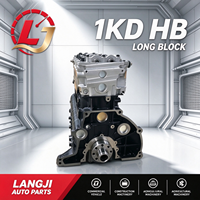 Bloc moteur 1KD HB de haute qualité, 3.0L D4D, moteur fiable pour la réparation de Toyota Hilux Fortuner