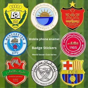 สติกเกอร์ติดโทรศัพท์มือถือรูปตราสโมสรฟุตบอลแบบติดกาว สำหรับทีมฟุตบอล - Product Image 4