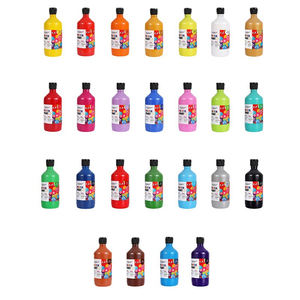 <span class=keywords><strong>Peinture</strong></span> <span class=keywords><strong>Gouache</strong></span> Non Toxique <span class=keywords><strong>Lavable</strong></span> 500ml pour Enfants - Product Image 5