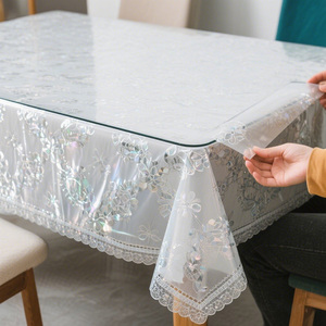 PVC Super Clear Film Nicht vergilben des Grund material für langlebige Tischdecke - Product Image 2