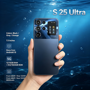 S25ใหม่สมาร์ตโฟนพิเศษ5G LTE แอนดรอยด์15 Deca core 16GB + 1TB 7.3นิ้วจอแสดงผล OLED 120Hz 4K 108MP CDMA สเปนชาร์จเร็ว65W - Product Image 3