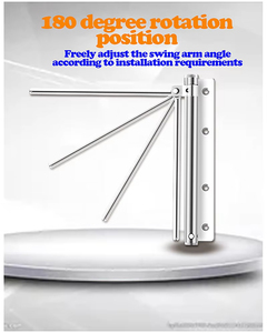 Cierrapuertas ajustable de aleación de aluminio, muelle de puerta automático, cierre suave, resistente al fuego, herrajes para puertas - Product Image 5