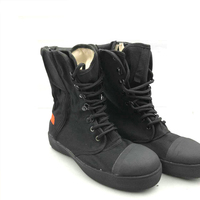 Bottes en caoutchouc de pompier standard EN chaussures de sécurité avec embout en acier