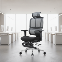 Chaise de bureau pivotante, chaise d'ordinateur pour la maison, chaise confortable avec dossier, chaise d'étude, chaise de travail pour le personnel de bureau
