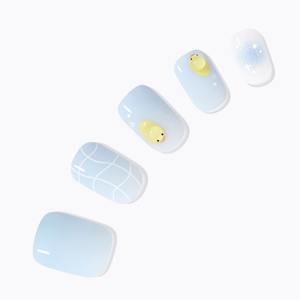 Dessing Diva artificiali unghie rotonde regolari Baby Duck Design - Product Image 1