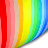 Mejor precio 180g - 400g papel artesanal de color de doble cara DIY Extra grande tablero de gran tamaño