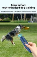 Répulsif à ultrasons rechargeable pour chiens et dissuasif anti-morsure pour chats/serpents, dispositif d'entraînement portable en ABS