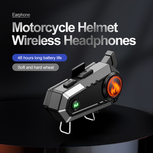 Intercomunicador Bluetooth para casco de motocicleta C9 para motocicletas Touring | Auriculares de bicicleta de conductor y <span class=keywords><strong>pasajero</strong></span> de comunicación en tiempo real de 500m - Product Image 5