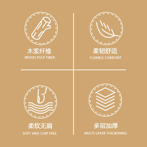 กล่องกระดาษทิชชู่แบบแขวน Zhenmu 1600 แผ่น แพ็คสุดคุ้มสำหรับใช้ในบ้าน กระดาษชำระขายส่ง - Product Image 1