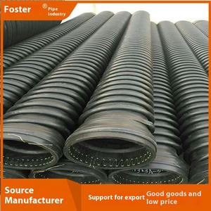 Tuyau Dwc en polyéthylène haute densité (HDPE) Structure tissée Tuyau de type B Tuyau de drainage en plastique de grand diamètre Tuyau d'égout d'eau - Product Image 3