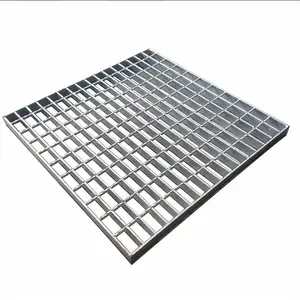 Quadro do metal de solda grades de piso de aço grating grating de aço galvanizado peso