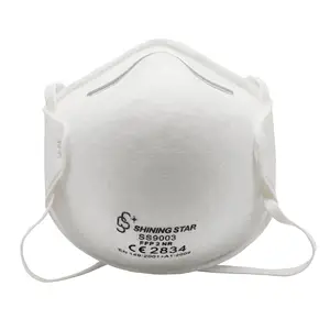 CE Ffp2 Industrial Protective Non-woven Mask Cup Shape 3D Mask Disposable Anti Dust Mask Ffp2