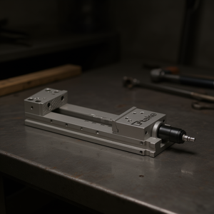 Ttake Hydraulic Modular <b>Vice</b> Without Power Unit 100mm Jaw Width Industrial Use - Product Image 3