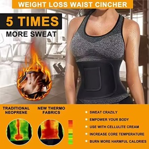 Ceinture amincissante et sculptante en gros, ceinture de sudation effet sauna pour hommes et femmes - Product Image 4