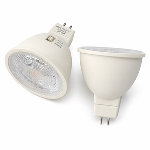 หลอดไฟ LED สปอตไลท์ MR16 5W 3CCT ขั้ว Gu5.3 วัสดุพลาสติกและอะลูมิเนียม ใช้ไฟ AC/DC 12V มุมลำแสง 60 องศา - Product Image 2