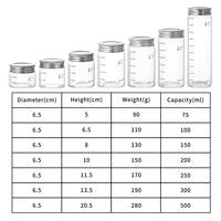 Bouteille shaker en verre borosilicate de 300 ml avec couvercle anti-fuite en acier inoxydable, bouteille à boire en verre transparent réutilisable