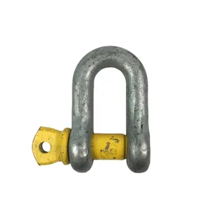 Lifting Shackle 4 Times Or 6 Times Drop Forged Screw Pin Chain G210 Shackle