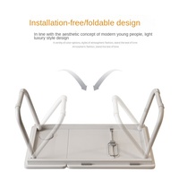 Escritorio Plegable Ajustable en Altura para Computadora Portátil, Material de Madera, Modelo WDSJ-A, Hecho en China, para Uso en Dormitorio/Dormitorio Universitario