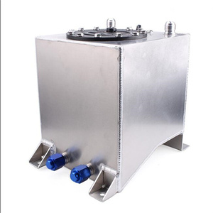 Universal 10L 2.5Gal Drift Race Aluminum Fuel Cell Tank With Fuel Level Sensor Quick Release Cap Mounting Bracket - Product Image 6