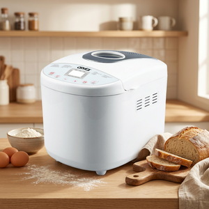 ORVICA-Máquina para hacer pan automática, 950W, con pantalla LCD, 19 programas personalizados y capacidad de 900g, multifuncional, 900g - Product Image 2