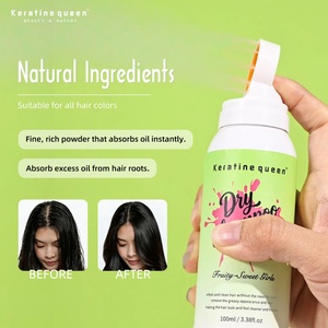 100ml Fluffy 30S Oil Absorption Hair Spray Private Label Natural Aloe Vera Refreshing <b>Volume</b> Hair Dry <b>Shampoo</b> Powder Spray - Product Image 4