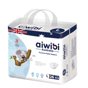 AIWIBI Popok Bayi Permukaan Kering Desain Baru 2022 dengan Pita Ajaib Kuat Bersirkulasi Lembar Popok Pemenang - Product Image 1