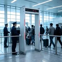 Detector de Metales Multizona JH-06S, Puerta de Seguridad para Aeropuertos, Escuelas, Fábricas y Exposiciones
