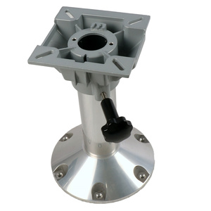 Base de siège de <span class=keywords><strong>bateau</strong></span> marin en aluminium réglable en hauteur avec pivotants - Product Image 6