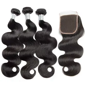 Raw Unprocessed Raw Vietnamese Temple Hair Supplier Cheveux Indian Human Hair Weave Hair Extensions Silk and Soft