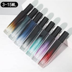 Advanced square Spray <b>Bottle</b> Gradient Small <b>Sample</b> Dispensing <b>Perfume</b> <b>Bottle</b> - Product Image 2