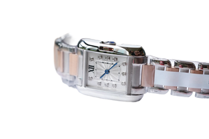 Nouvelle montre <span class=keywords><strong>de</strong></span> <span class=keywords><strong>luxe</strong></span> pour femme, style professionnel, avec cristal saphir, bracelet en cuir, mouvement mécanique, aiguilles métalliques <span class=keywords><strong>de</strong></span> haute qualité, Carties - Product Image 4