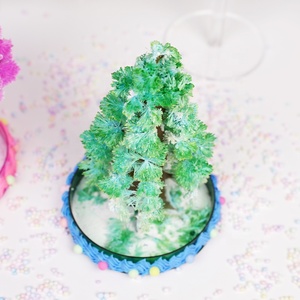 Árbol de Navidad mágico verde para niños, juguetes de árbol en crecimiento para niños, árbol mágico de papel, manualidades, juguete educativo de Navidad - Product Image 3