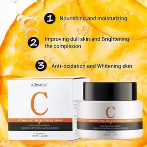 KORMESIC Private Label Facial Vit C Beauty Organic Anti Aging Lightening Moisturizer crema viso sbiancante alla vitamina C