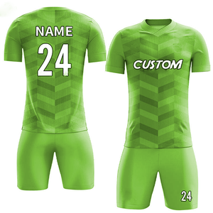 Conjunto de Uniforme de Fútbol de Poliéster con Logotipo Personalizado, Kit de Fútbol por Sublimación, Proveedor Mayorista, Conjunto de Uniforme Personalizado con Logotipo - Product Image 3
