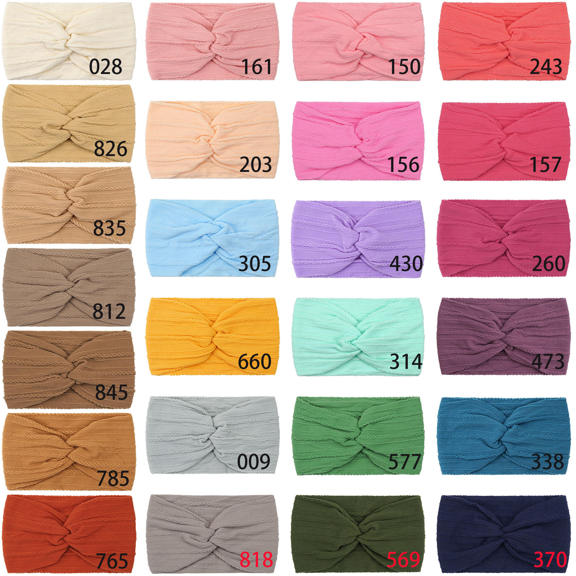 Mélange de couleurs (veuillez prendre 25 multiples de couleurs