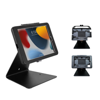 Support de bureau à rotation complète pour iPad Mini 6 support d'affichage de boîtier en métal support anti-voleur support pour tablette PC