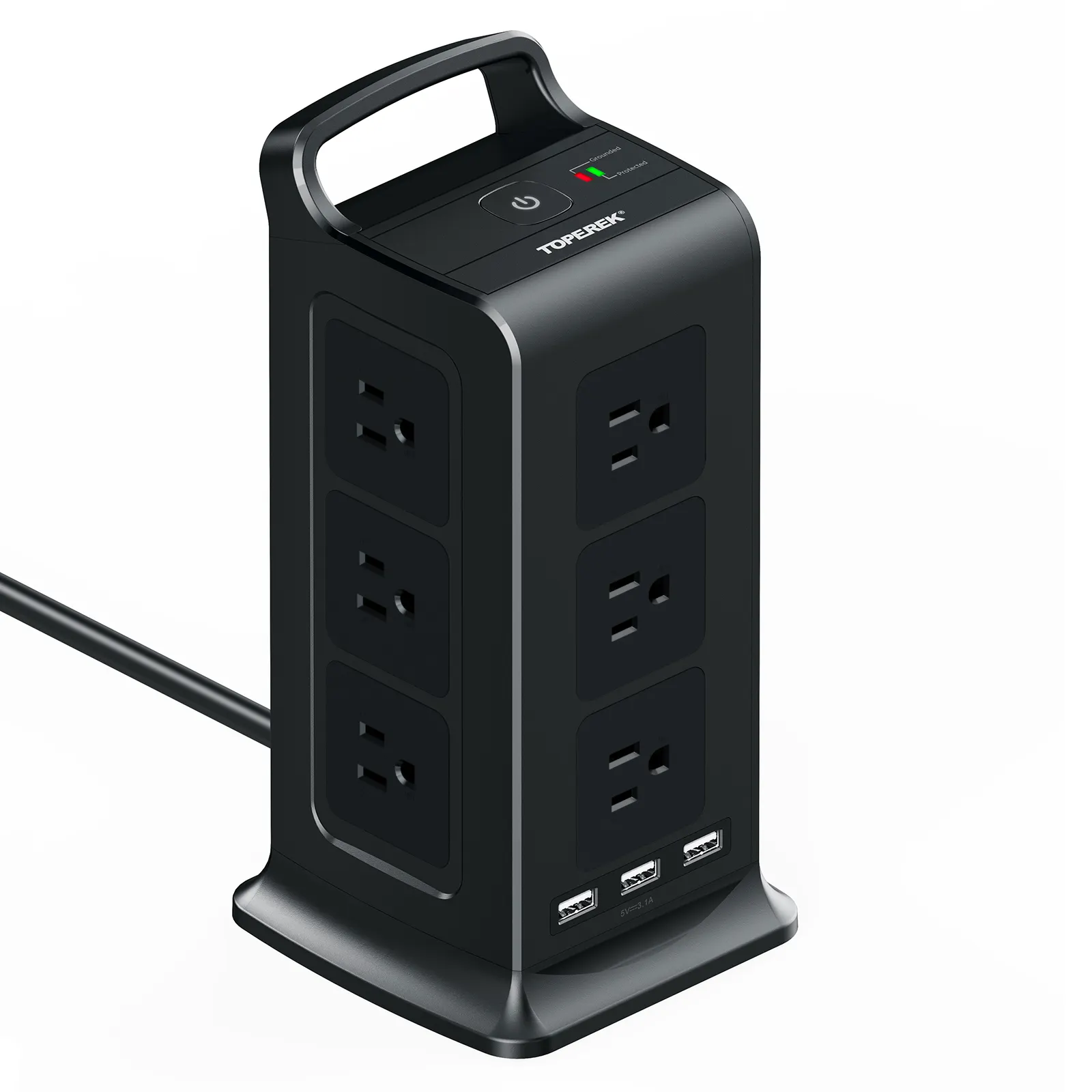 Nieuwste Smart Office Universele Stekkerdoos Multi Plug Outlet Meerdere Beveiligingen Stopcontact Schakelaar Veiligheid Plug