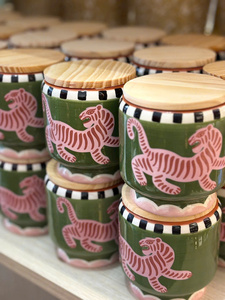 ชุดเทียนหอมเซรามิกกลิ่นมะพร้าวออกแบบได้ตามต้องการชุดของขวัญวันคริสต์มาสวันแม่ - Product Image 2