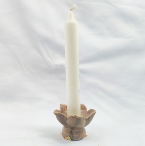 Portavelas de Cerámica Ecológico Personalizado con Diseño de Puntos, Decoración para el Hogar, Contenedor de Porcelana Cilíndrico para Velas, Frasco de Cerámica Vacío Novedoso - Product Image 3